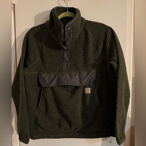 Carhartt Women’s Olive button up Pullover